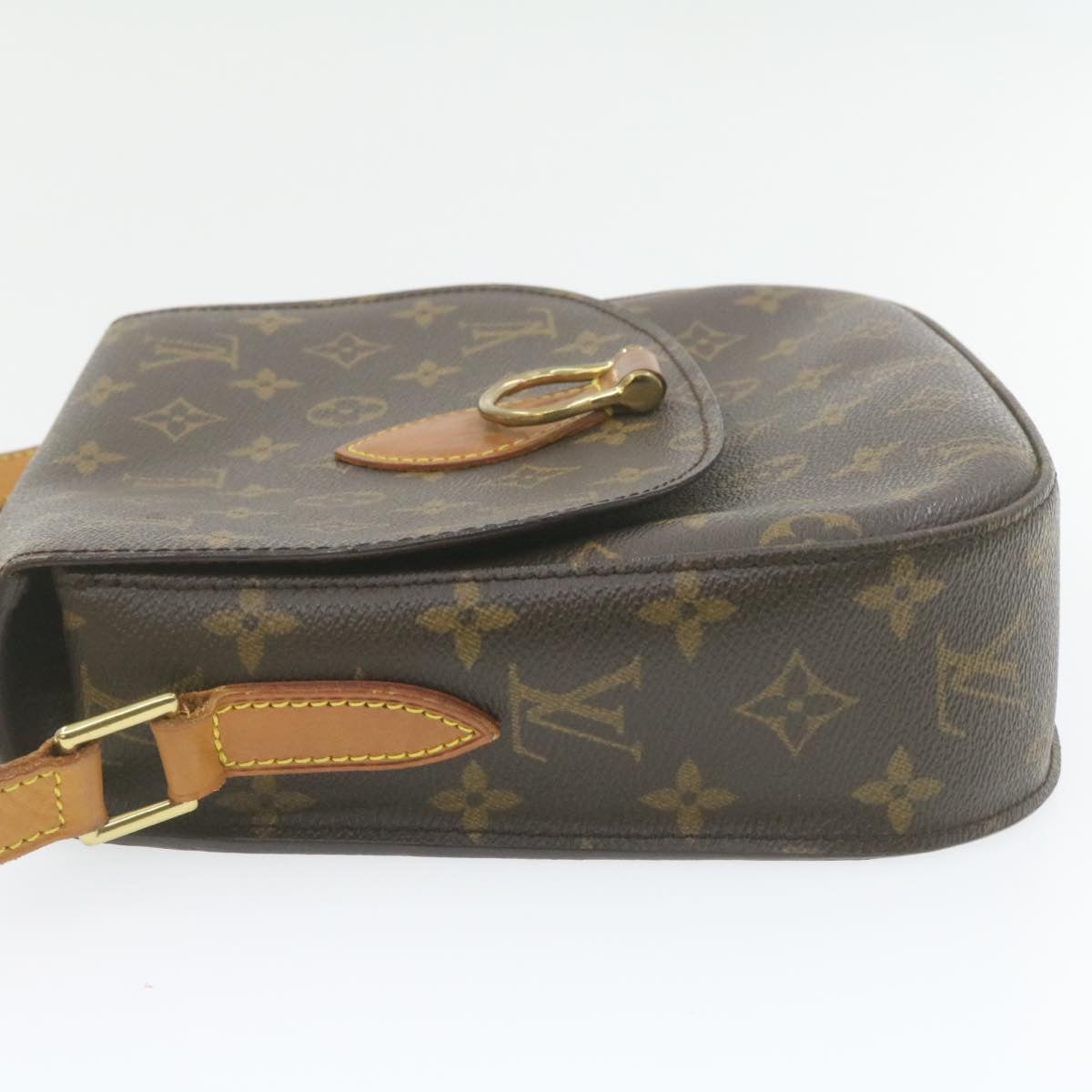 LOUIS VUITTON Monogram Saint Cloud GM Shoulder Bag M51242 LV Auth am678g