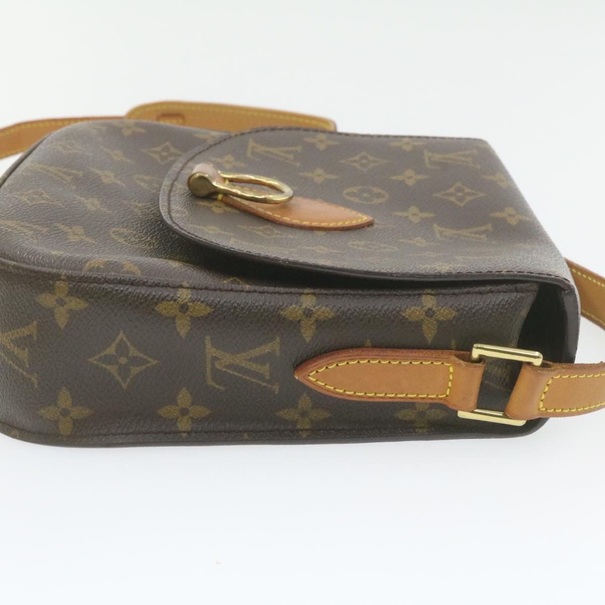 LOUIS VUITTON Monogram Saint Cloud GM Shoulder Bag M51242 LV Auth am678g