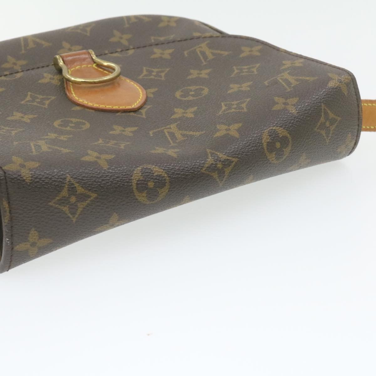 LOUIS VUITTON Monogram Saint Cloud GM Shoulder Bag M51242 LV Auth am678g