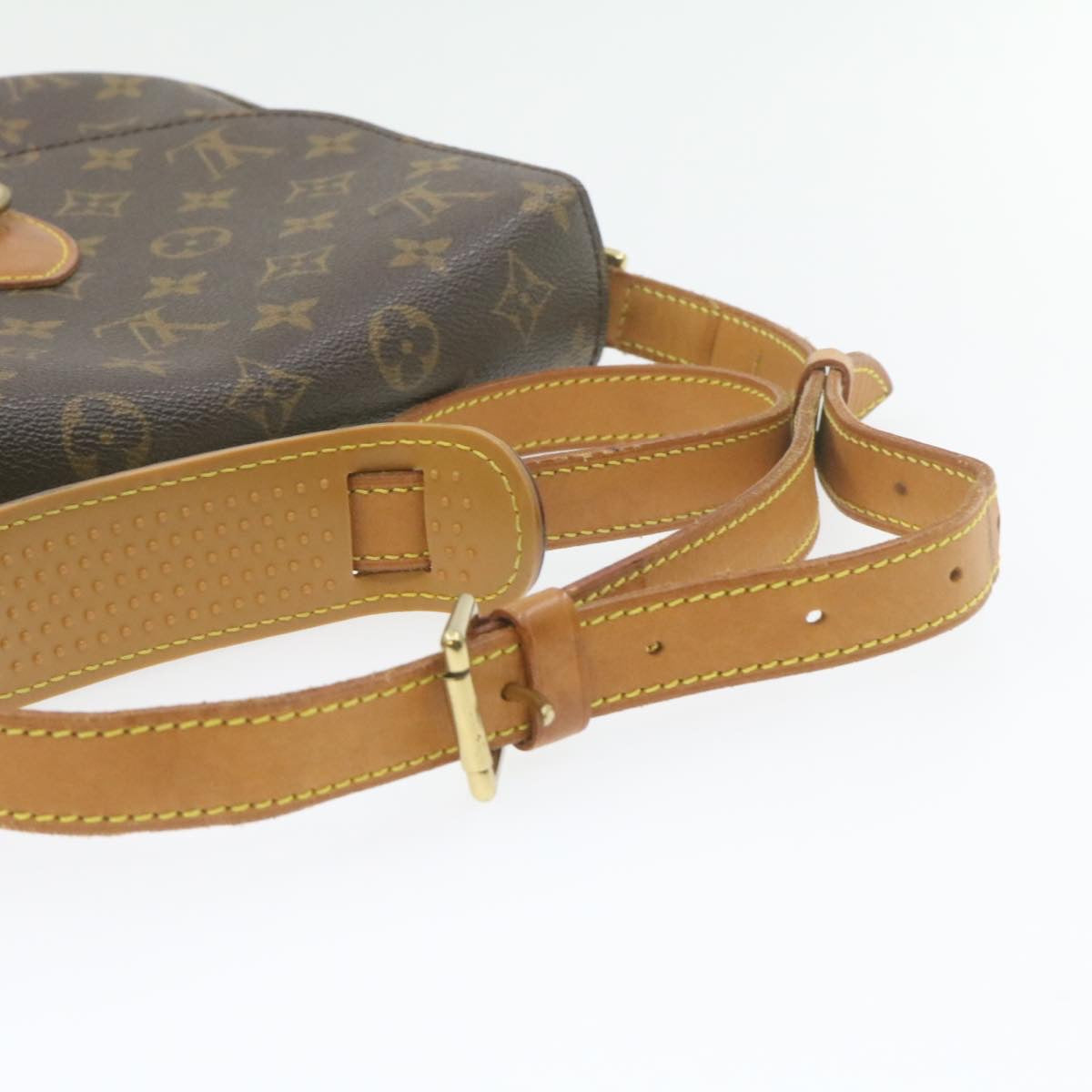 LOUIS VUITTON Monogram Saint Cloud GM Shoulder Bag M51242 LV Auth am678g