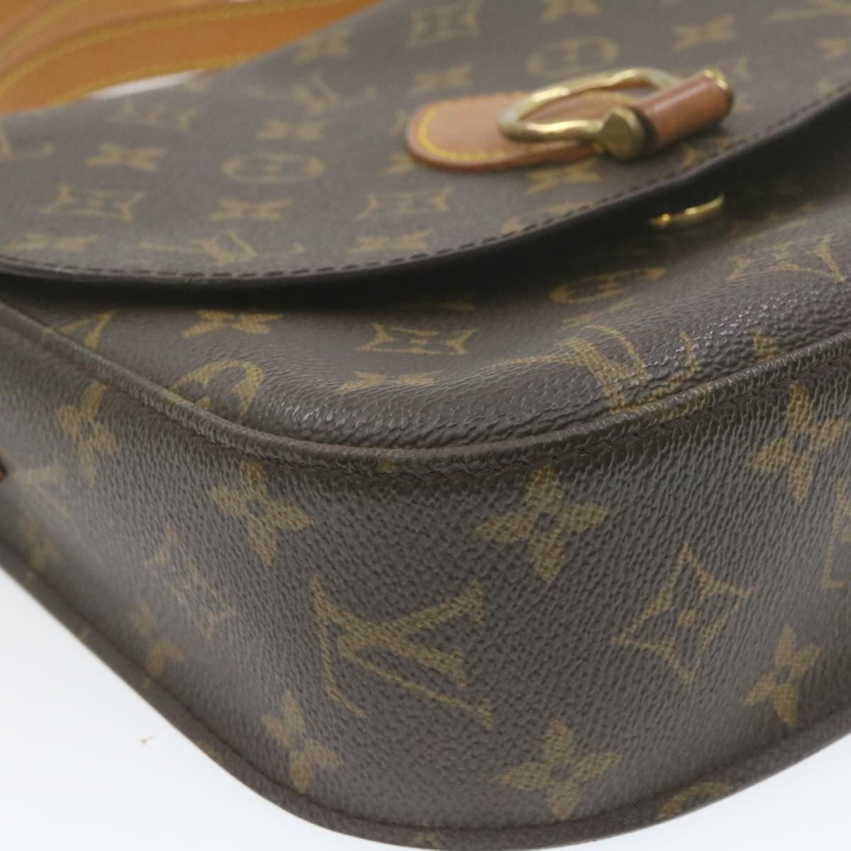 LOUIS VUITTON Monogram Saint Cloud GM Shoulder Bag M51242 LV Auth am678g