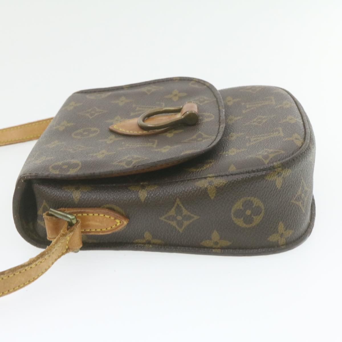 LOUIS VUITTON Monogram Saint Cloud MM Shoulder Bag M51243 LV Auth am683g