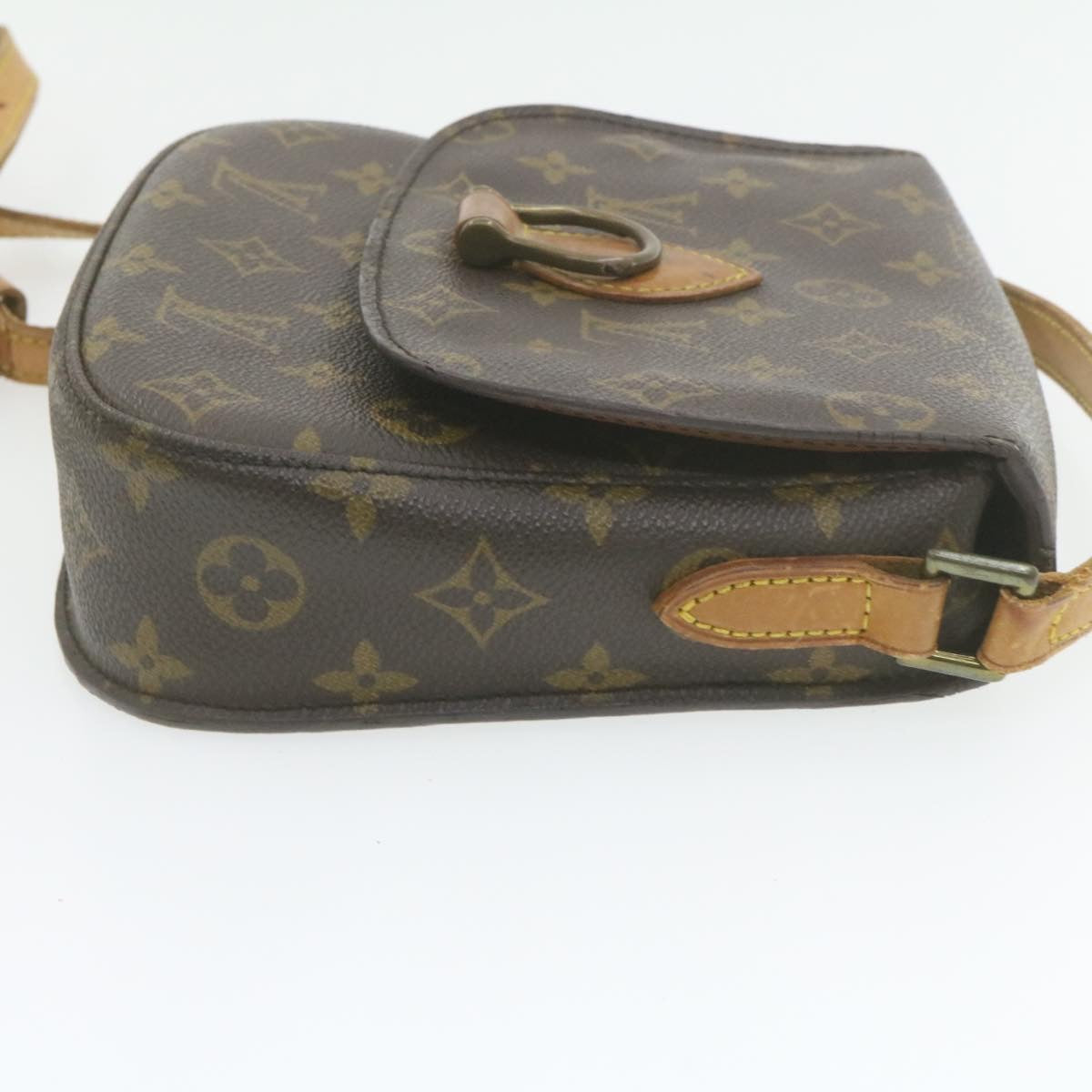 LOUIS VUITTON Monogram Saint Cloud MM Shoulder Bag M51243 LV Auth am683g