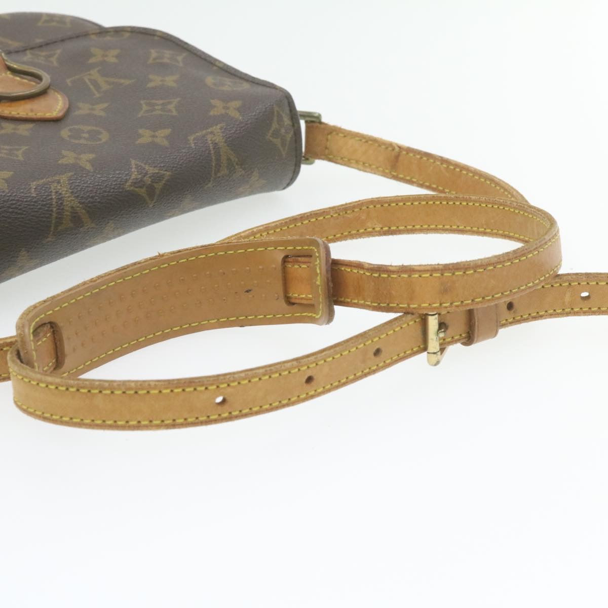 LOUIS VUITTON Monogram Saint Cloud MM Shoulder Bag M51243 LV Auth am683g