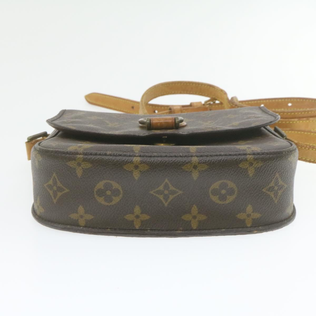 LOUIS VUITTON Monogram Saint Cloud MM Shoulder Bag M51243 LV Auth am683g