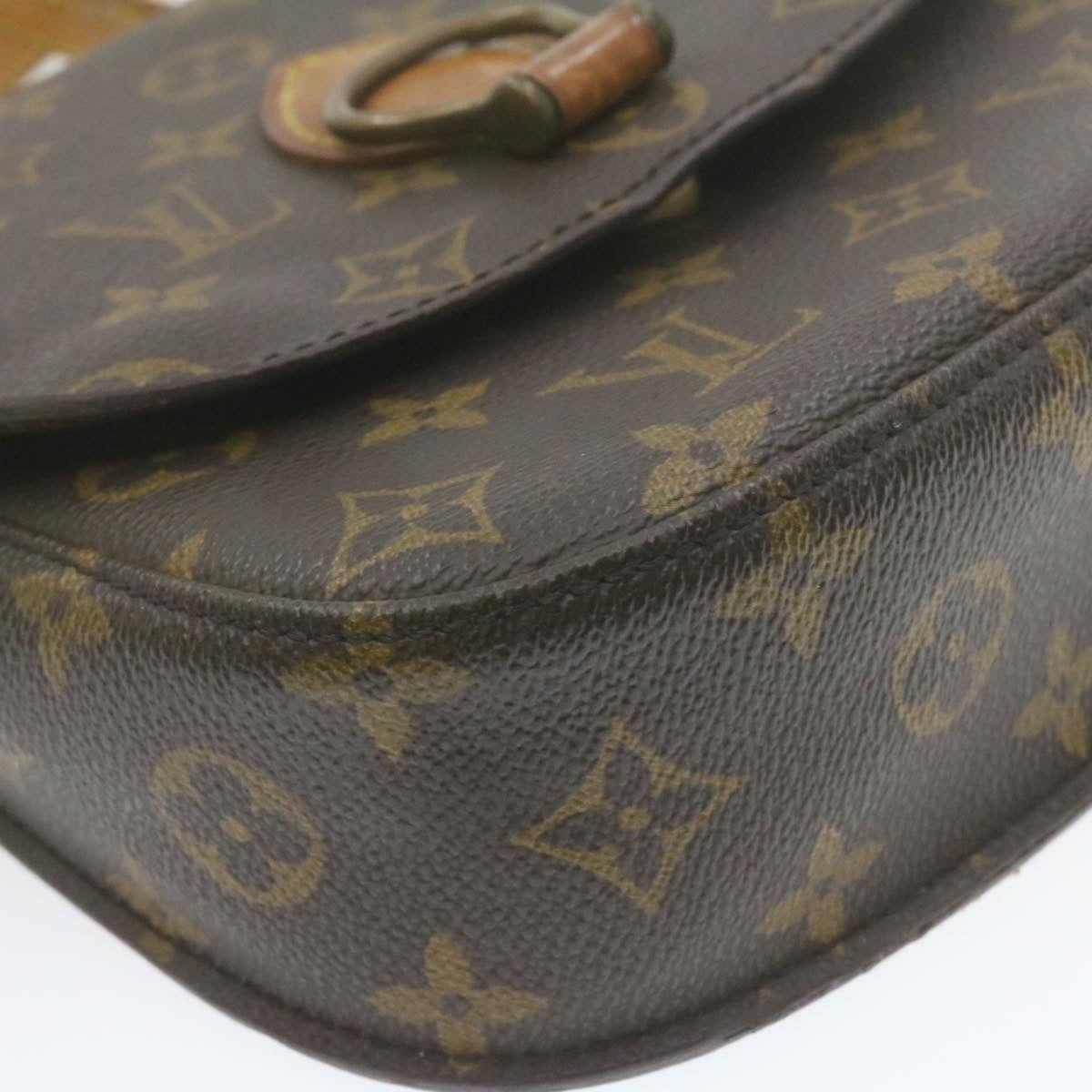 LOUIS VUITTON Monogram Saint Cloud MM Shoulder Bag M51243 LV Auth am683g