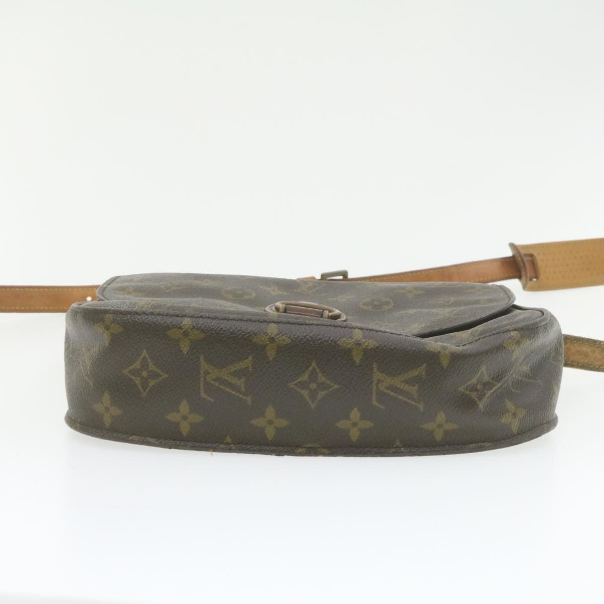 LOUIS VUITTON Monogram Saint Cloud GM Shoulder Bag M51242 LV Auth am749g