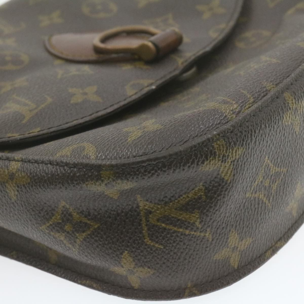 LOUIS VUITTON Monogram Saint Cloud GM Shoulder Bag M51242 LV Auth am749g