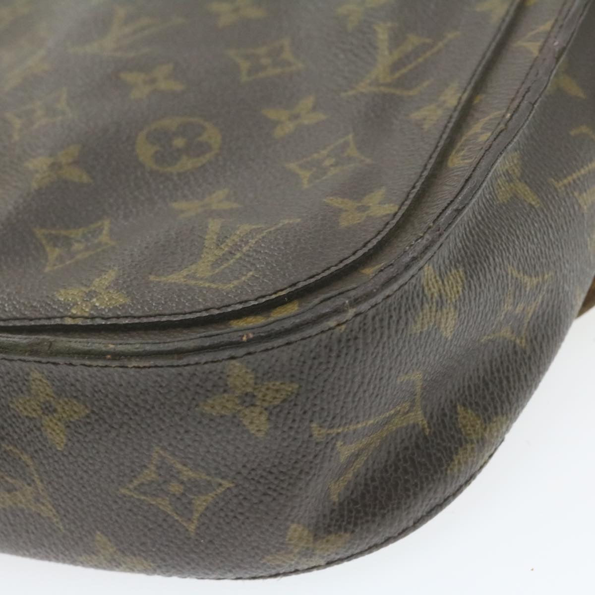 LOUIS VUITTON Monogram Saint Cloud GM Shoulder Bag M51242 LV Auth am749g