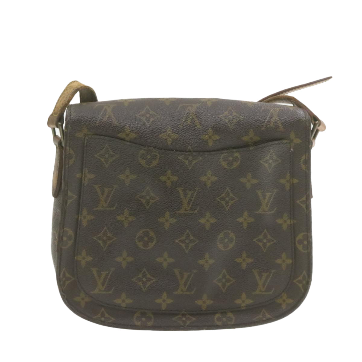 LOUIS VUITTON Monogram Saint Cloud GM Shoulder Bag M51242 LV Auth am749g