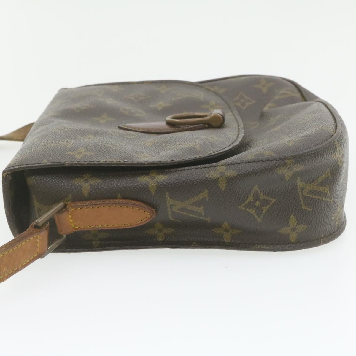 LOUIS VUITTON Monogram Saint Cloud GM Shoulder Bag M51242 LV Auth am749g