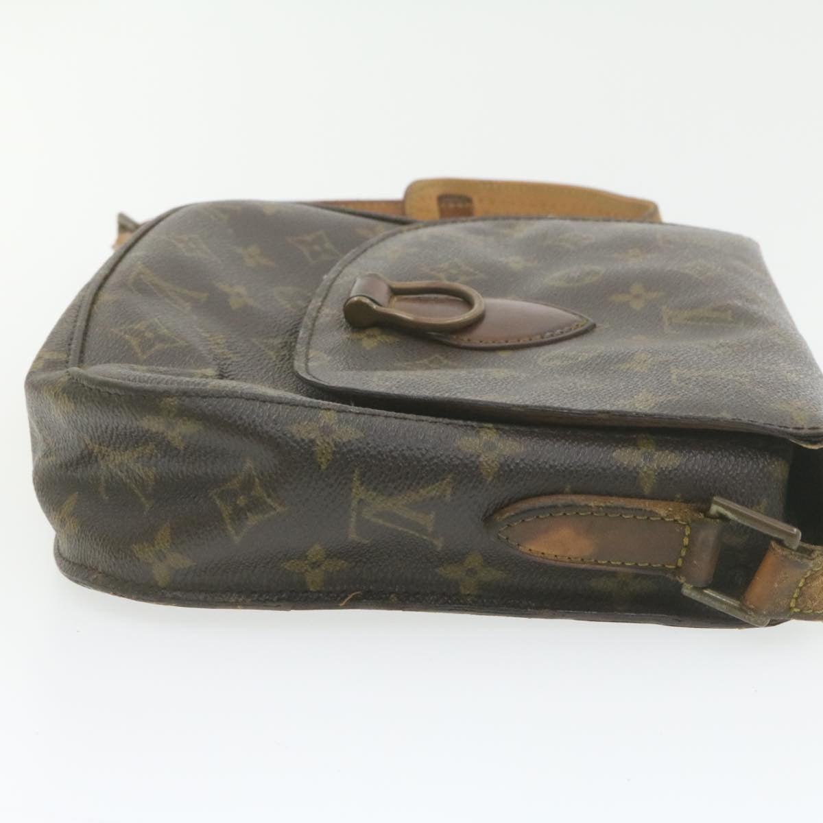 LOUIS VUITTON Monogram Saint Cloud GM Shoulder Bag M51242 LV Auth am749g