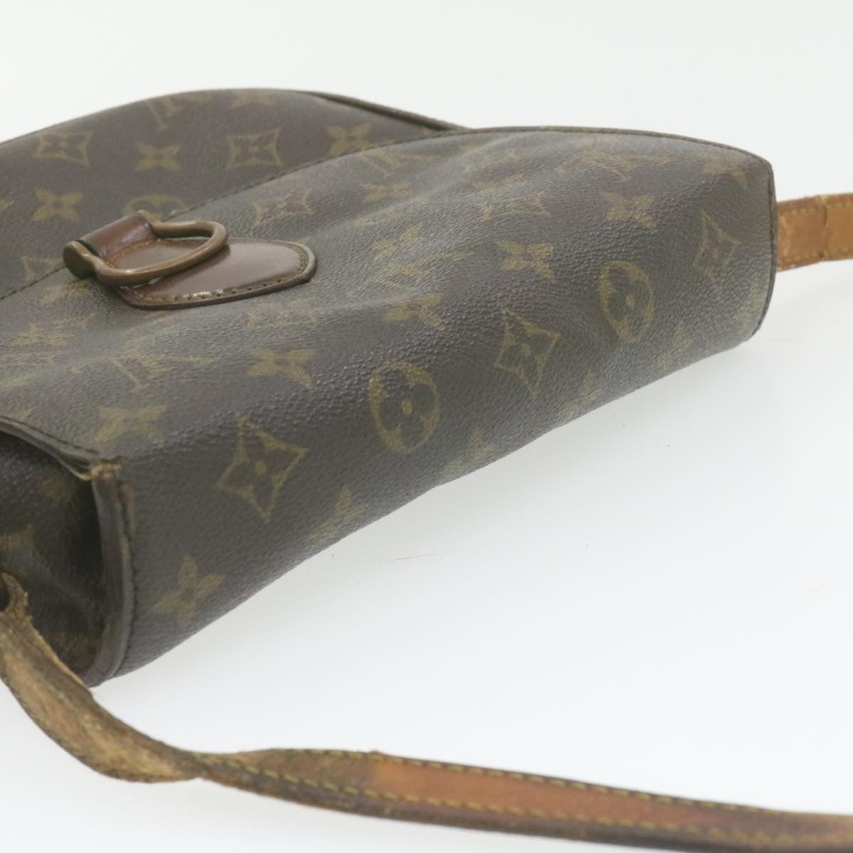 LOUIS VUITTON Monogram Saint Cloud GM Shoulder Bag M51242 LV Auth am749g