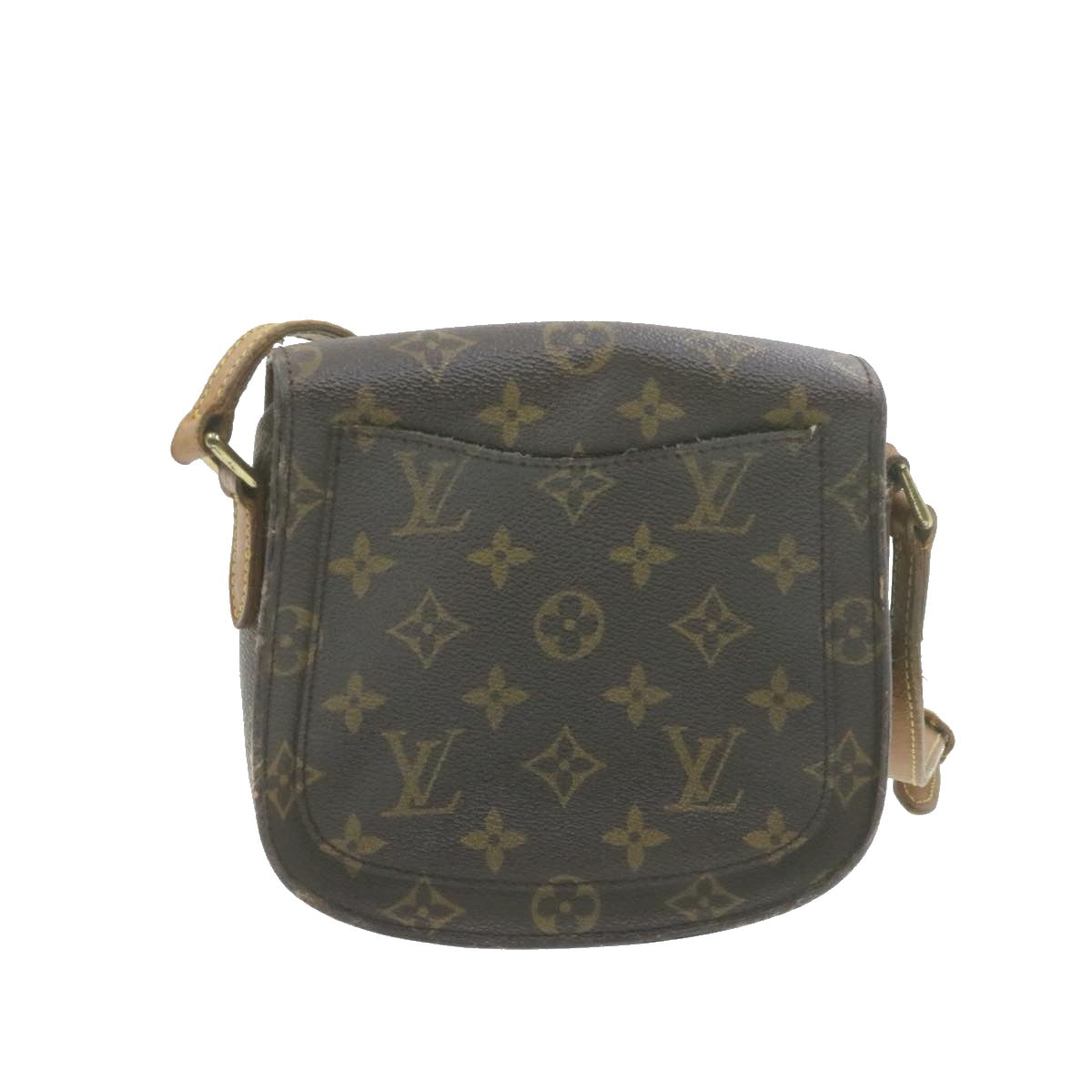 LOUIS VUITTON Monogram Saint Cloud PM Shoulder Bag M51244 LV Auth am753g