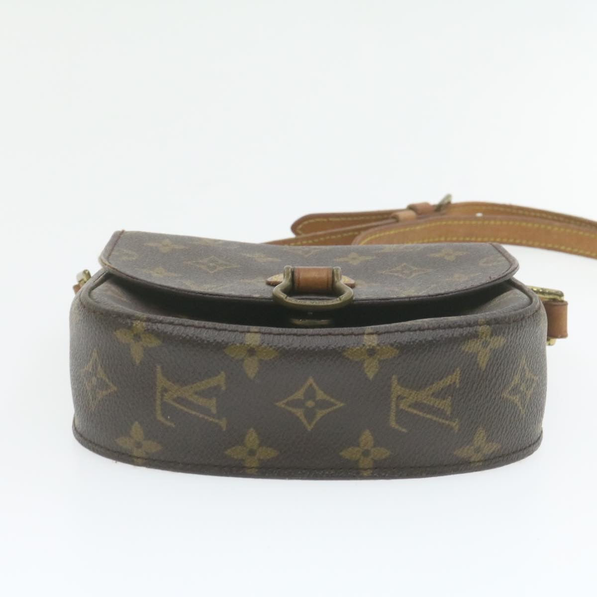 LOUIS VUITTON Monogram Saint Cloud PM Shoulder Bag M51244 LV Auth am753g