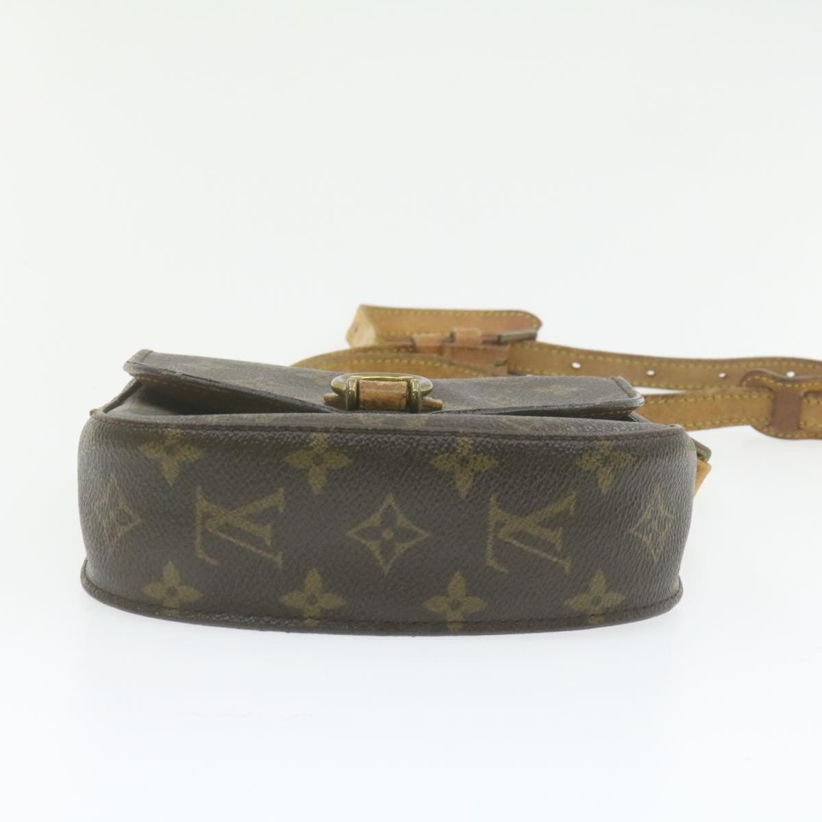 LOUIS VUITTON Monogram Saint Cloud PM Shoulder Bag M51244 LV Auth am754g