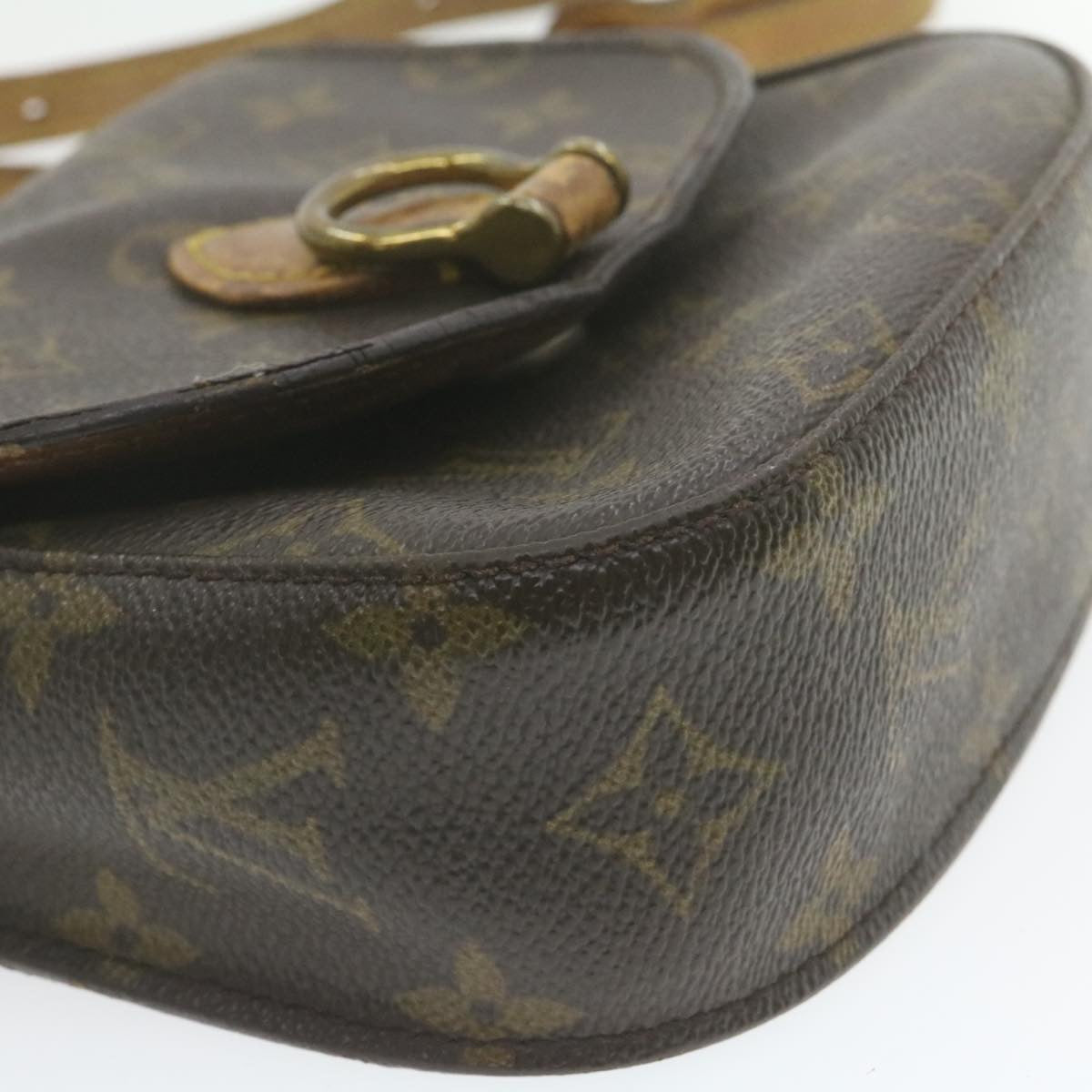 LOUIS VUITTON Monogram Saint Cloud PM Shoulder Bag M51244 LV Auth am754g