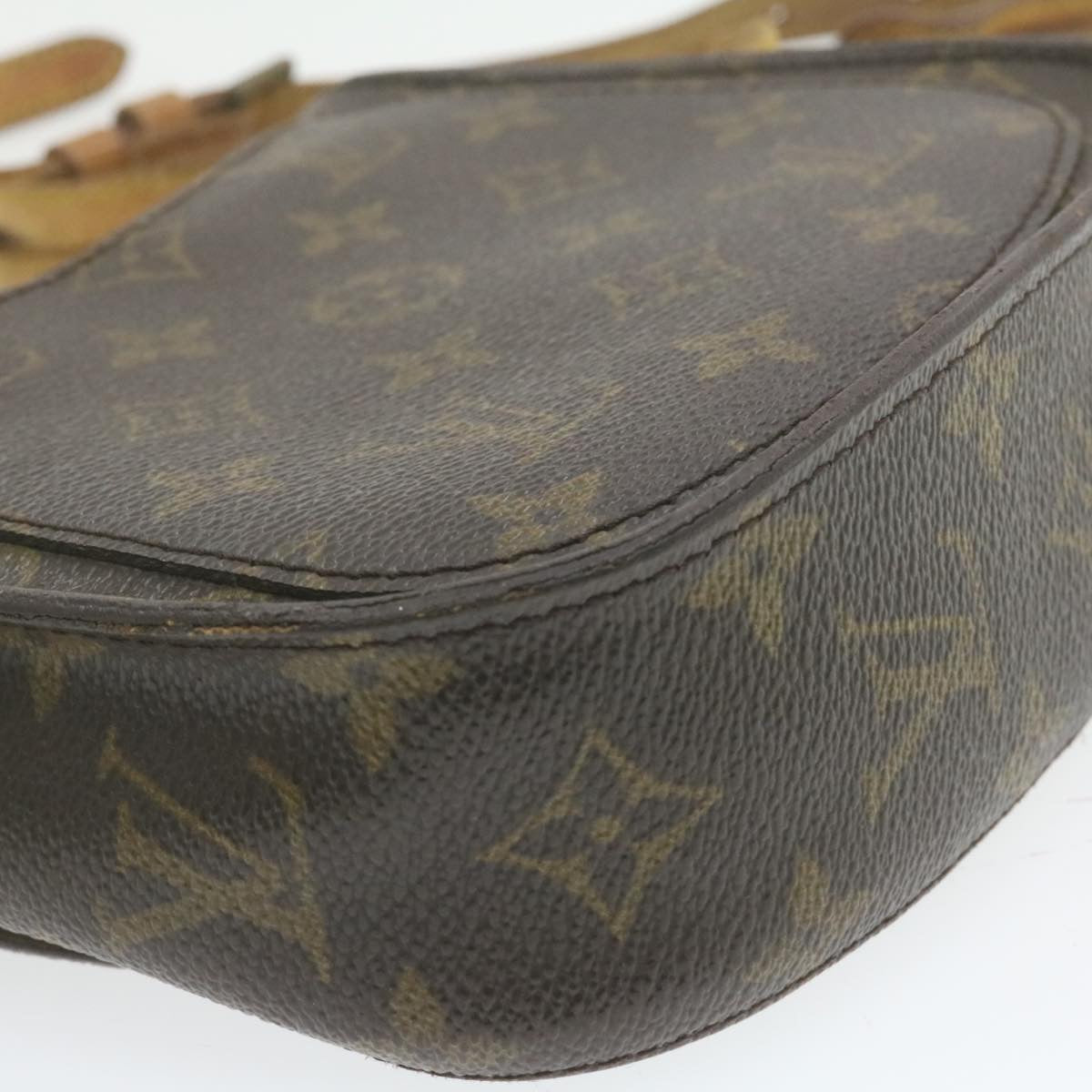 LOUIS VUITTON Monogram Saint Cloud PM Shoulder Bag M51244 LV Auth am754g