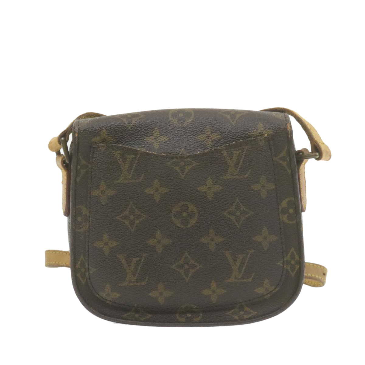 LOUIS VUITTON Monogram Saint Cloud PM Shoulder Bag M51244 LV Auth am754g