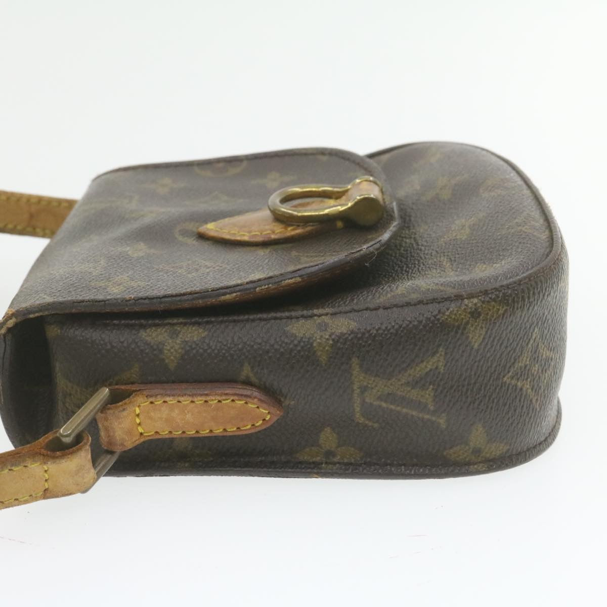 LOUIS VUITTON Monogram Saint Cloud PM Shoulder Bag M51244 LV Auth am754g