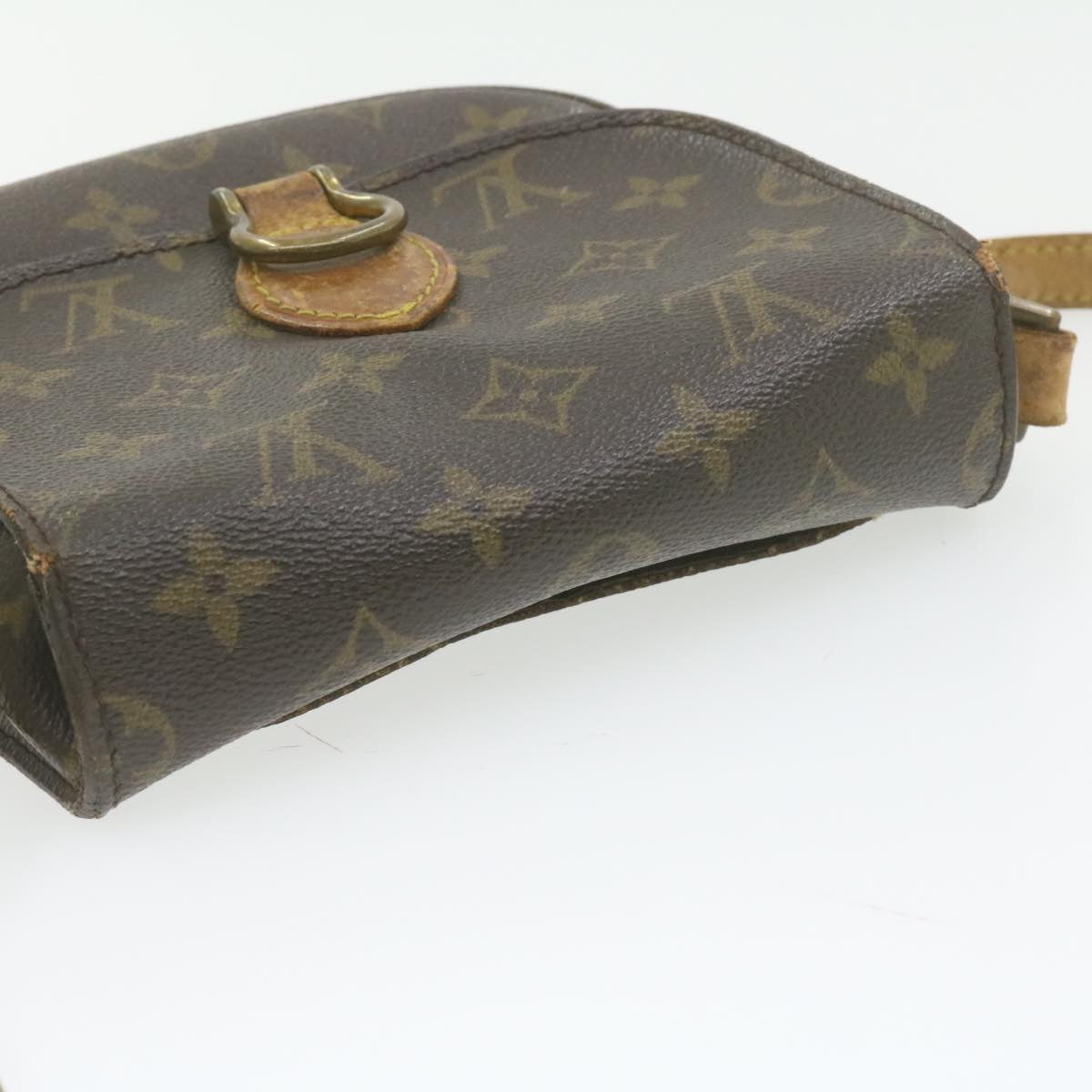 LOUIS VUITTON Monogram Saint Cloud PM Shoulder Bag M51244 LV Auth am754g