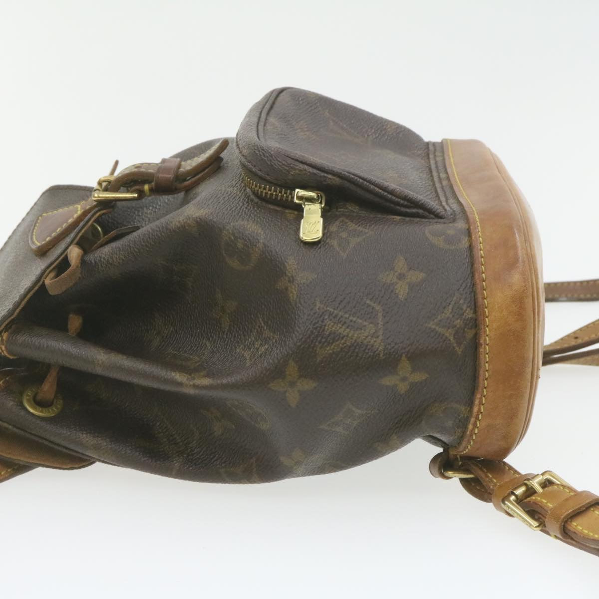 LOUIS VUITTON Monogram Montsouris PM Backpack M51137 LV Auth am776g