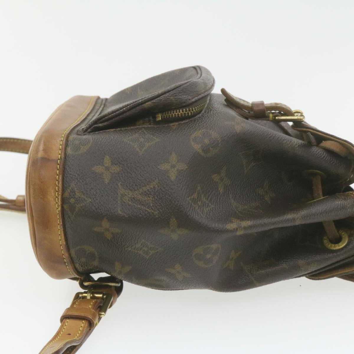 LOUIS VUITTON Monogram Montsouris PM Backpack M51137 LV Auth am776g