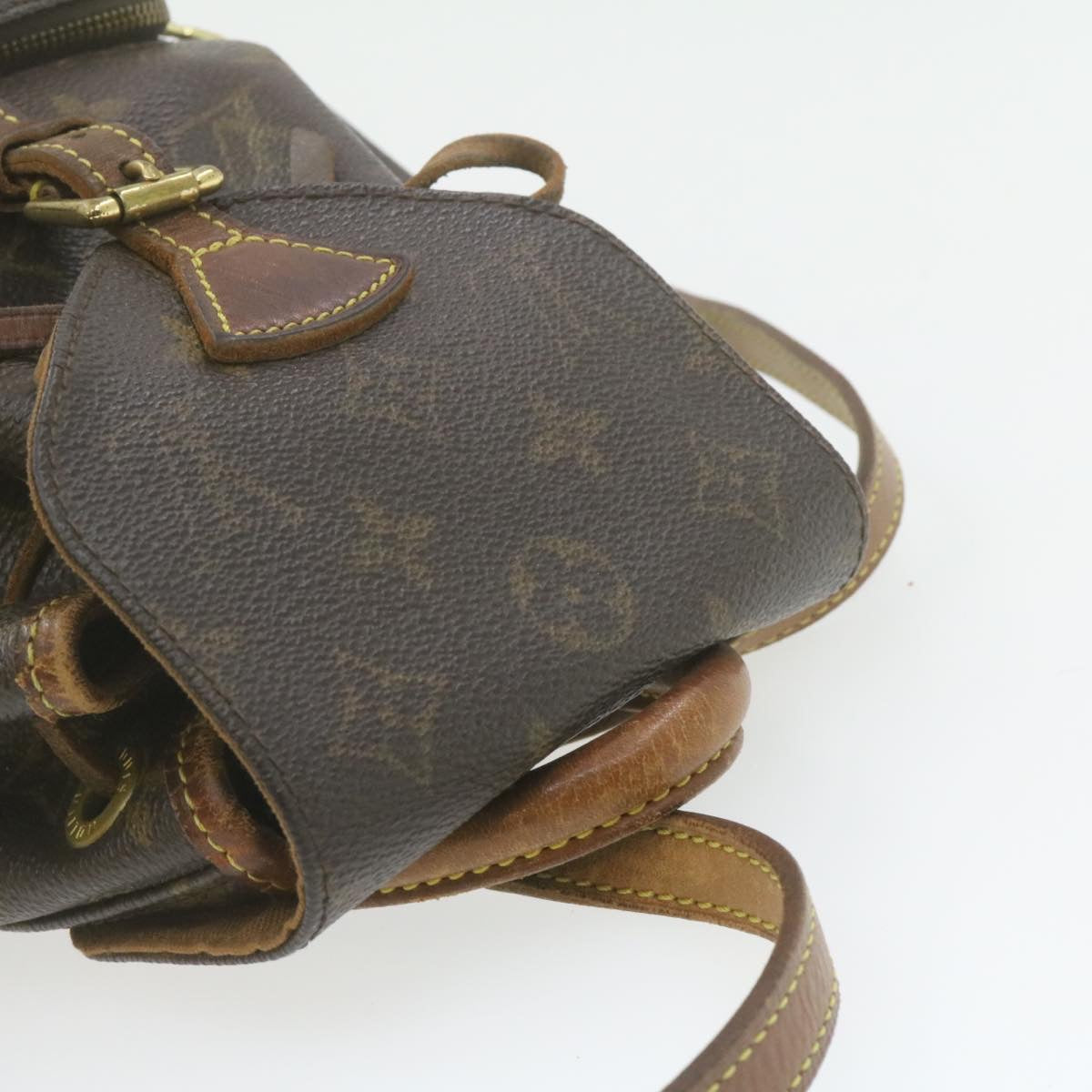 LOUIS VUITTON Monogram Montsouris PM Backpack M51137 LV Auth am776g