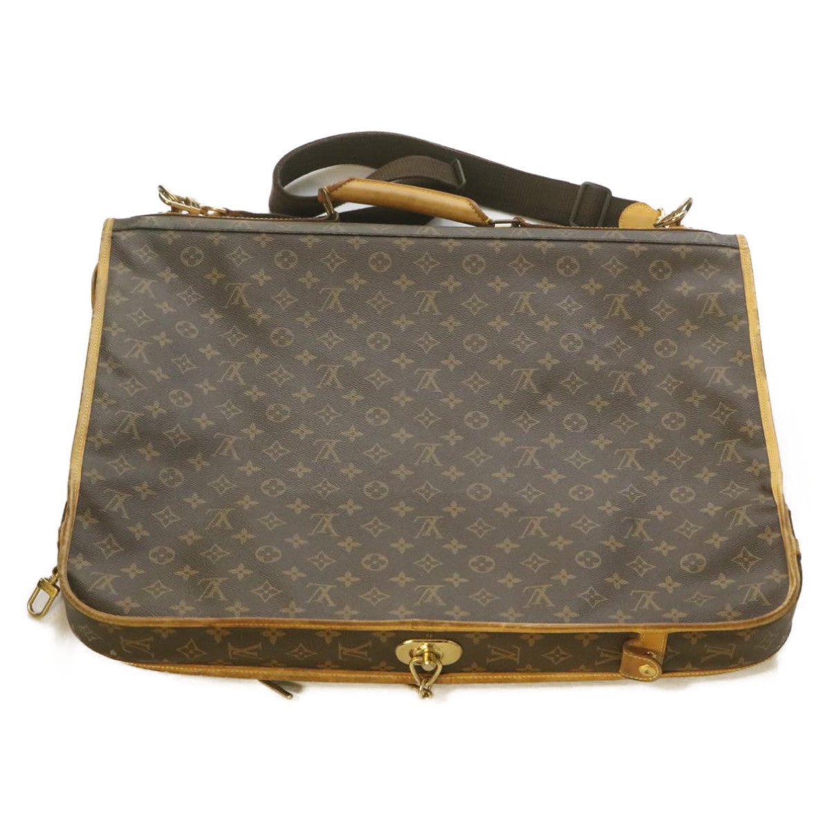 LOUIS VUITTON Monogram Portable Cabin Garment Cover M23420 LV Auth am815g