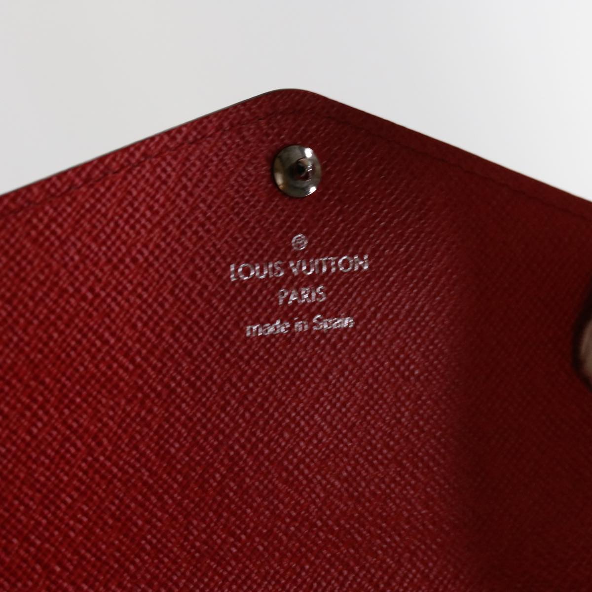 LOUIS VUITTON Epi Portefeiulle Sarah Long Wallet Red M60723 LV Auth hk1001