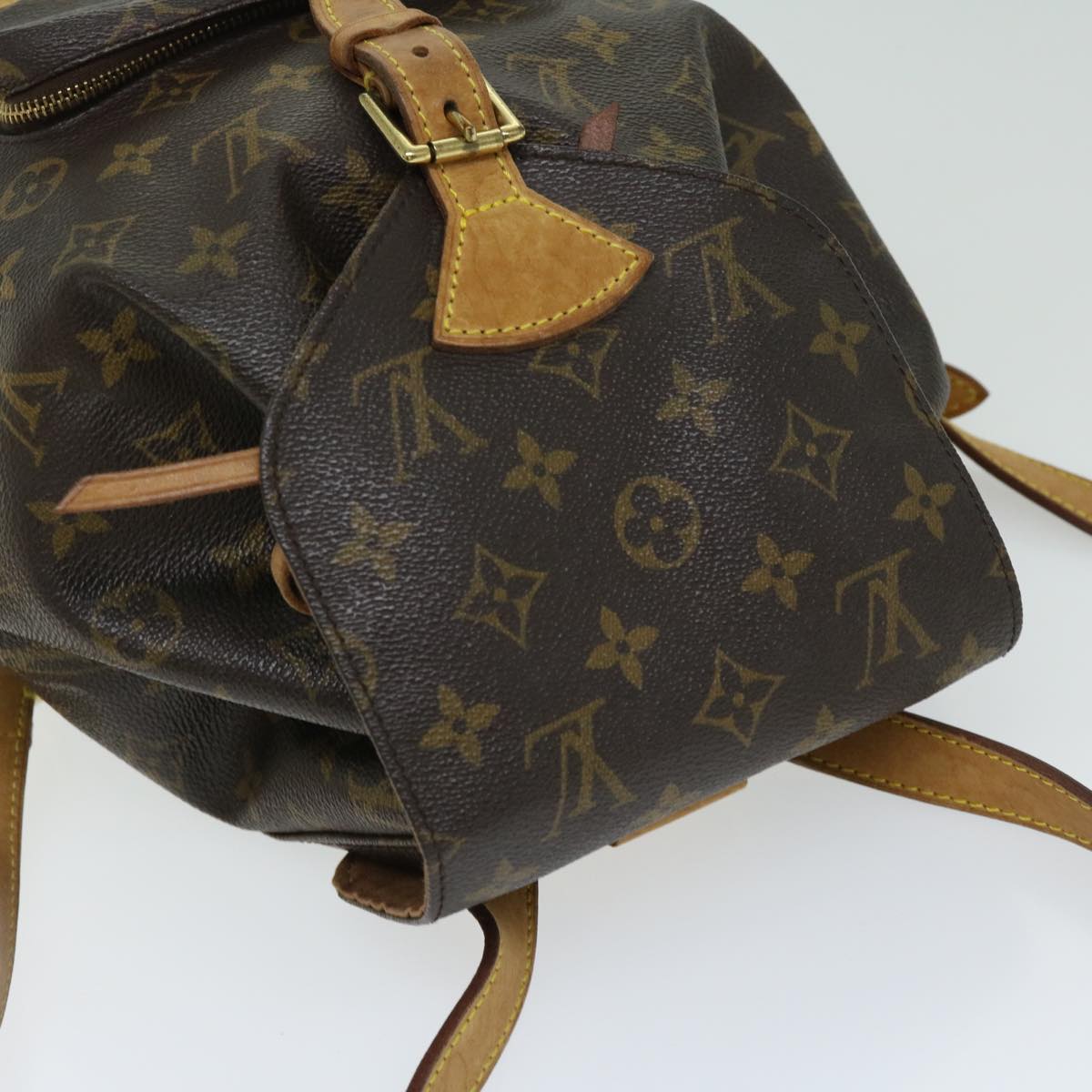 LOUIS VUITTON Monogram Montsouris MM Backpack M51136 LV Auth hk1078