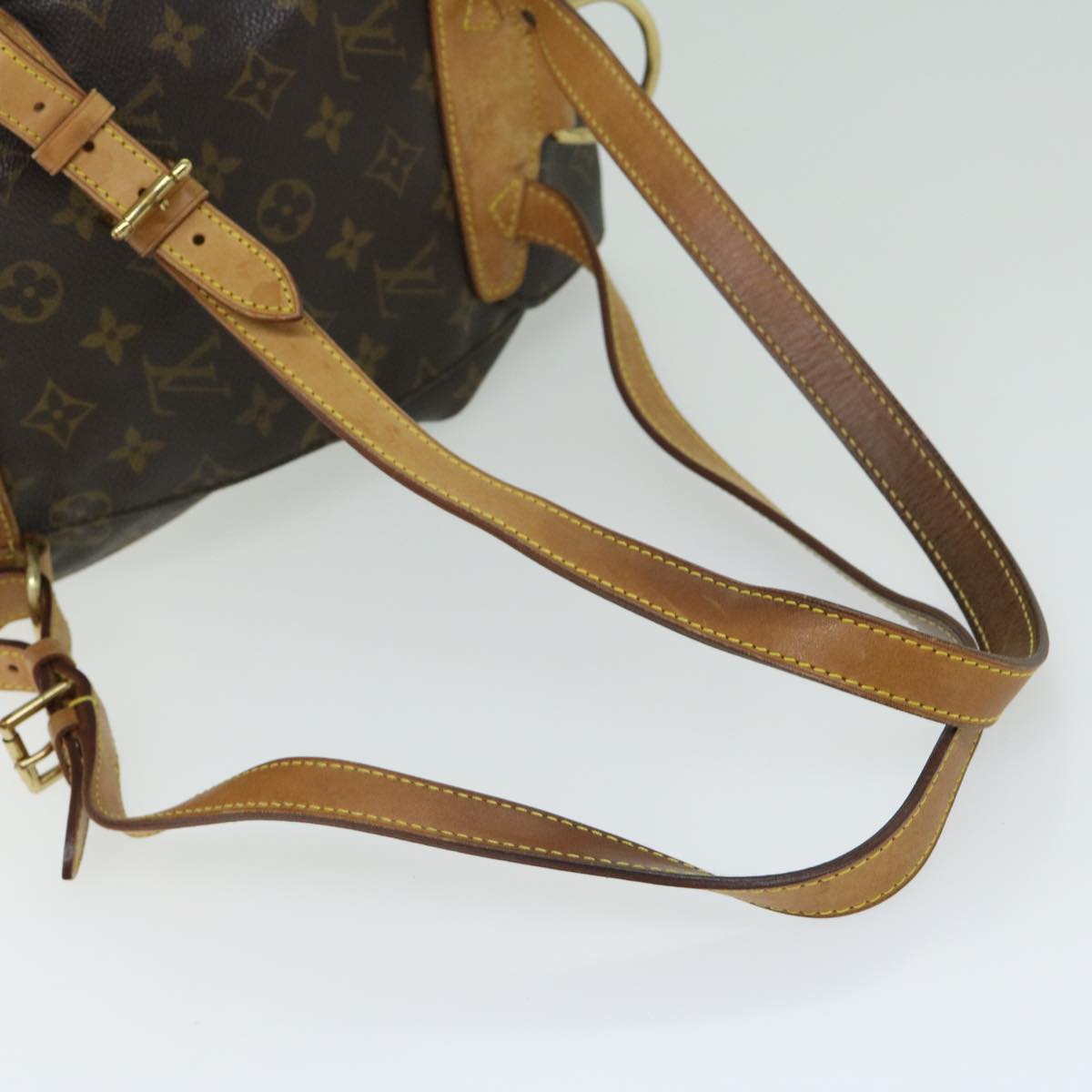 LOUIS VUITTON Monogram Montsouris MM Backpack M51136 LV Auth hk1078