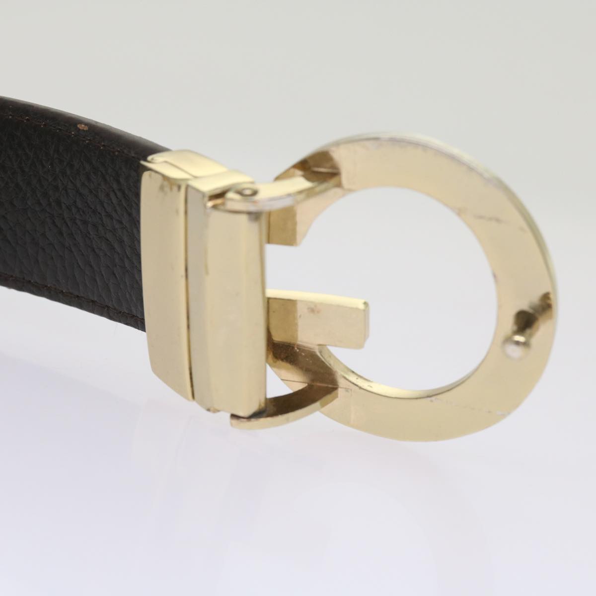 GUCCI GG Supreme Belt PVC 45.7"" Beige 121295 Auth hk1104