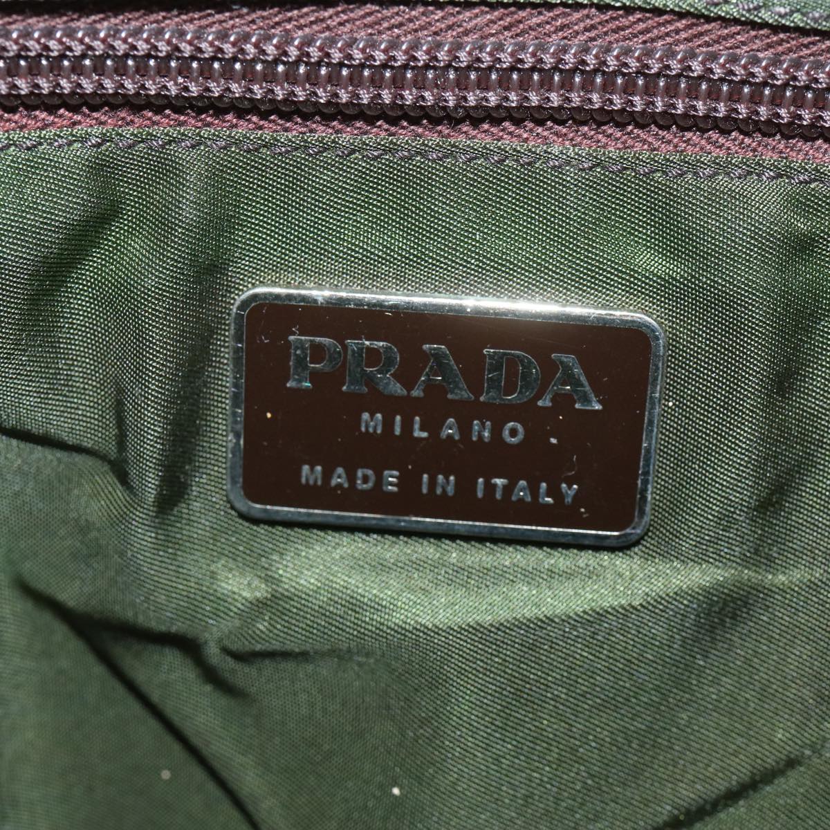 PRADA Shoulder Bag Nylon Navy Auth hk1116