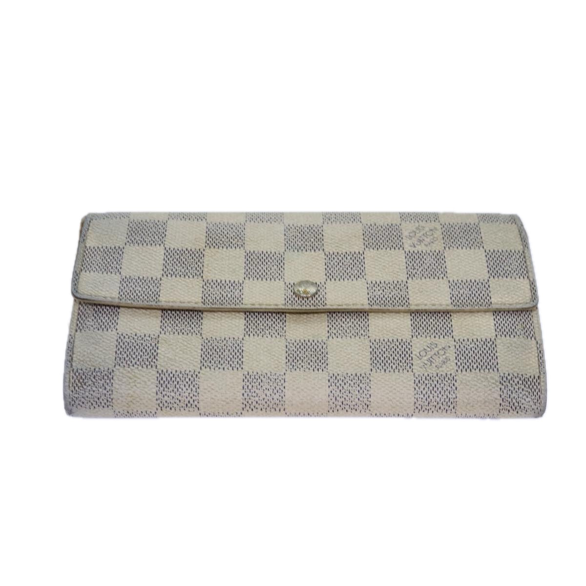 LOUIS VUITTON Monogram Damier Azur Damier Ebene Epi Wallet 9Set Blue Auth hk1540