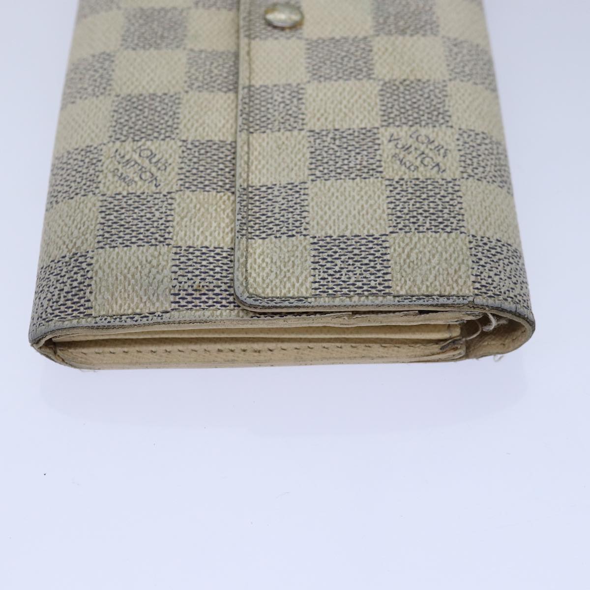 LOUIS VUITTON Monogram Damier Azur Damier Ebene Epi Wallet 9Set Blue Auth hk1540