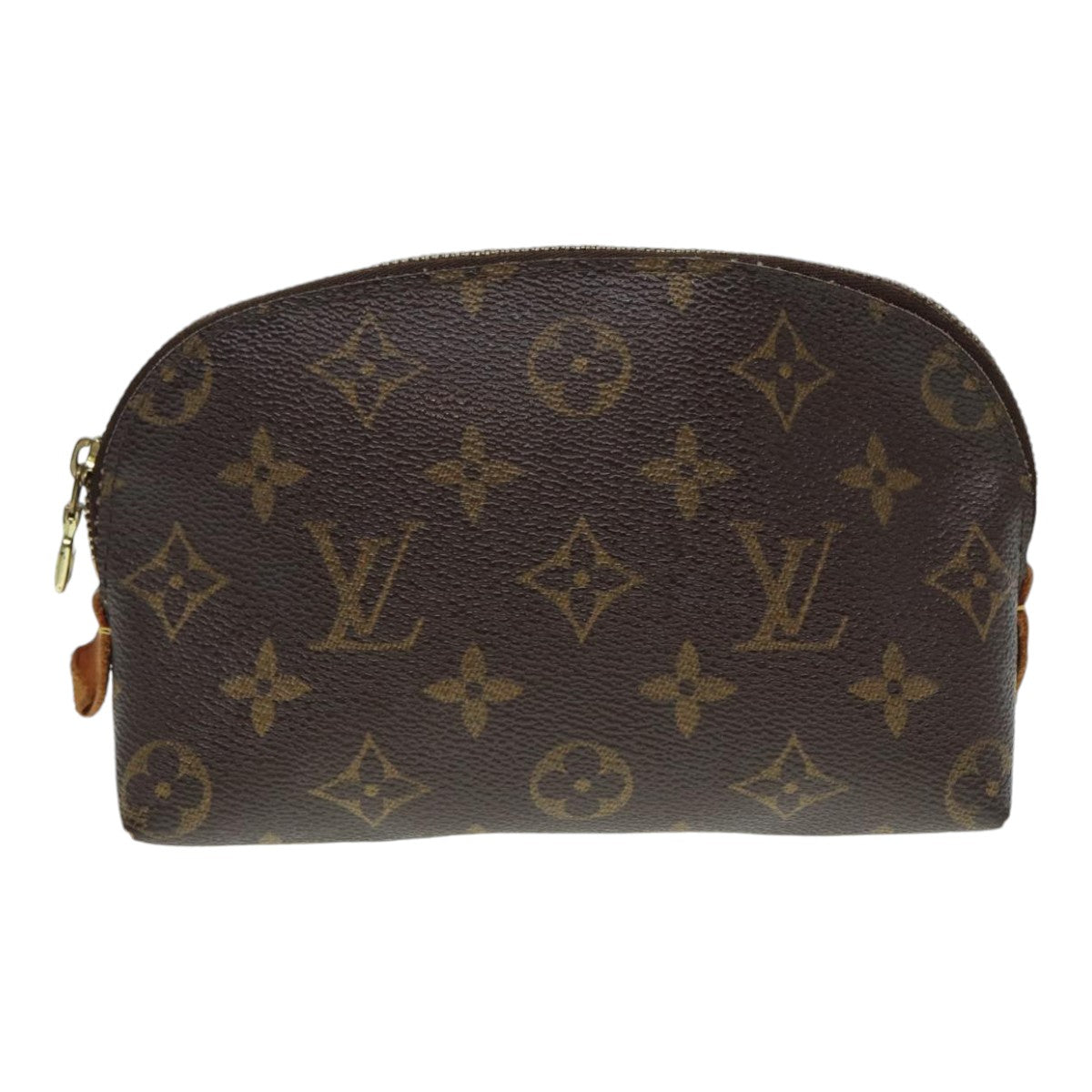 LOUIS VUITTON Monogram Pochette Cosmetic PM Cosmetic Pouch M47515 LV Auth hk1600