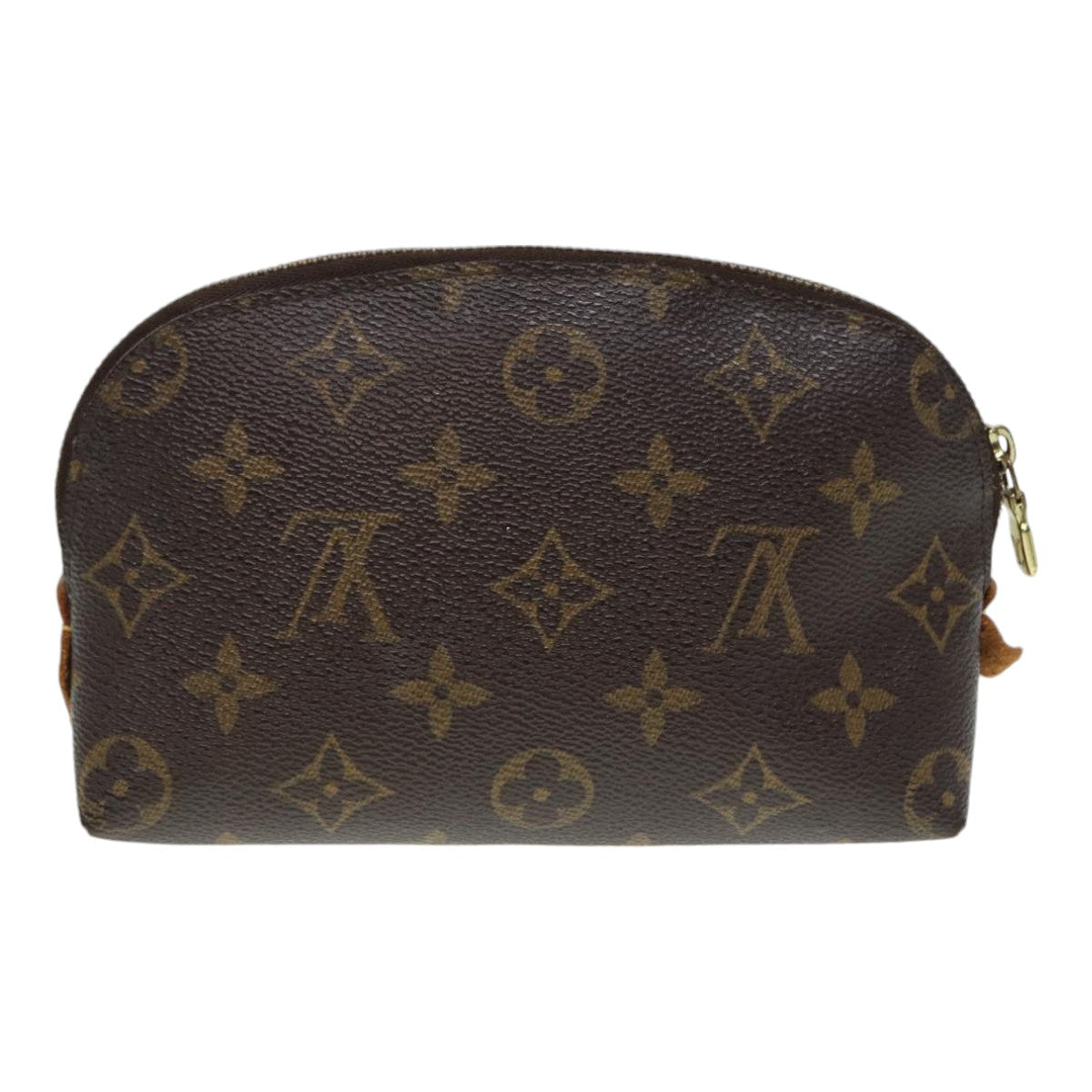 LOUIS VUITTON Monogram Pochette Cosmetic PM Cosmetic Pouch M47515 LV Auth hk1600