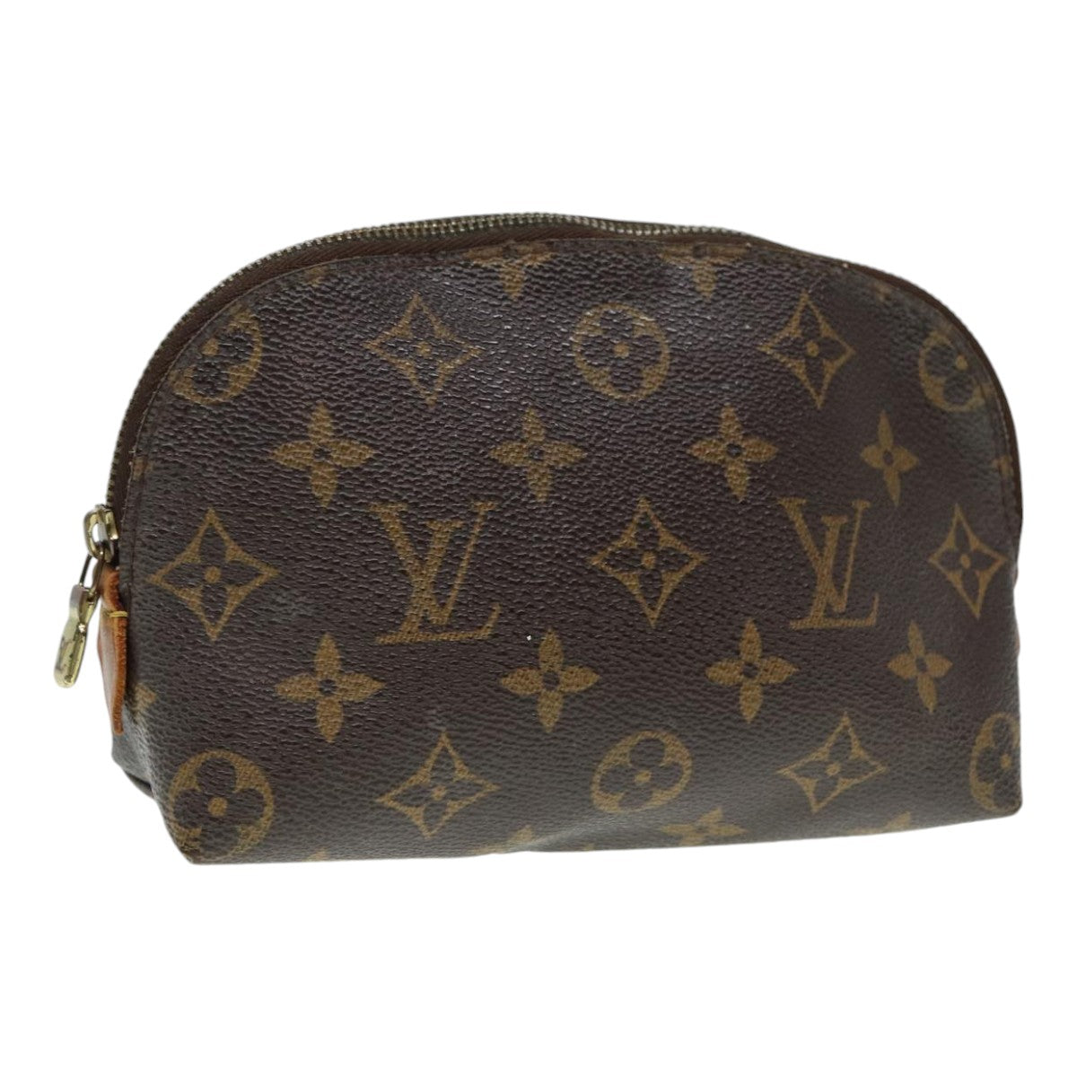 LOUIS VUITTON Monogram Pochette Cosmetic PM Cosmetic Pouch M47515 LV Auth hk1601