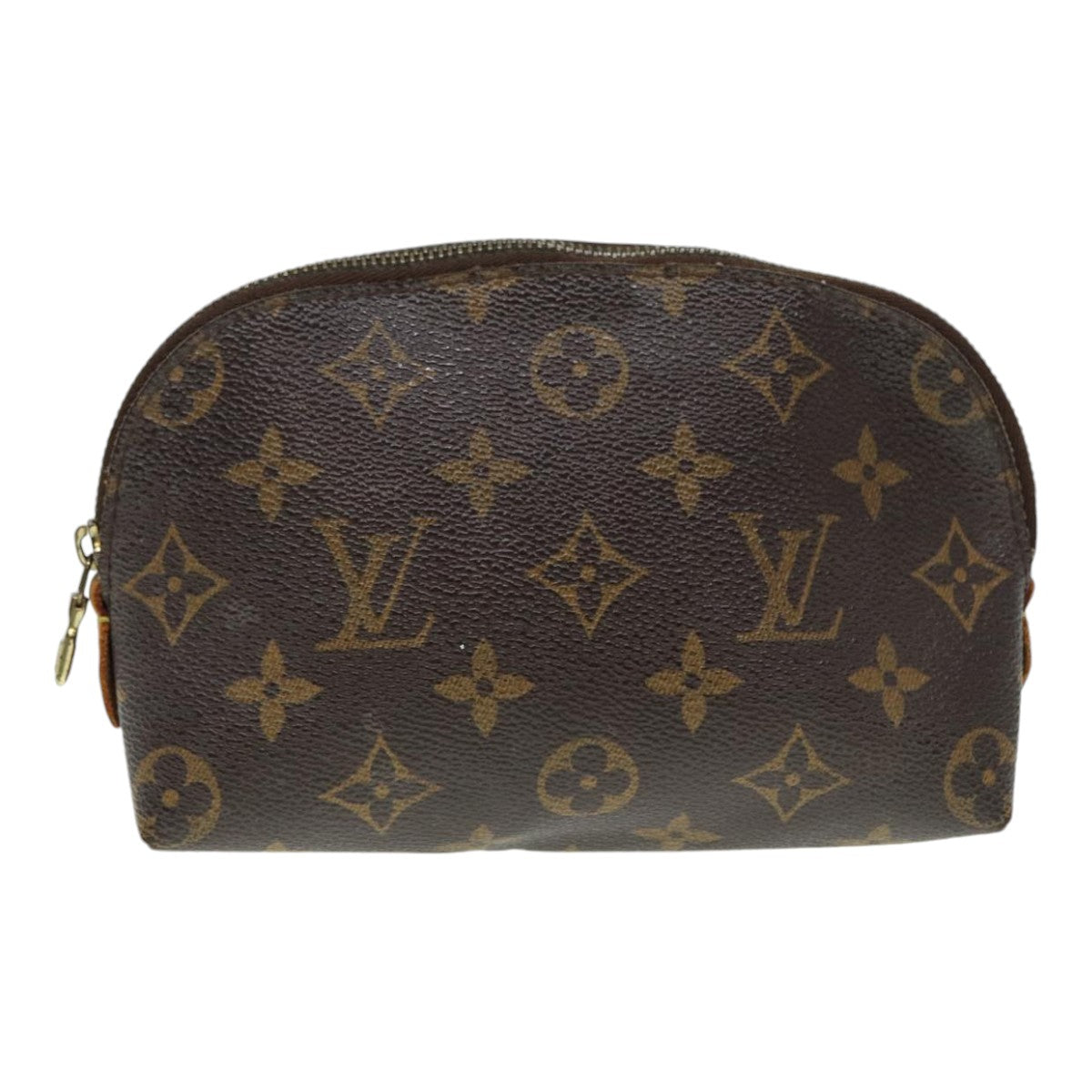 LOUIS VUITTON Monogram Pochette Cosmetic PM Cosmetic Pouch M47515 LV Auth hk1601