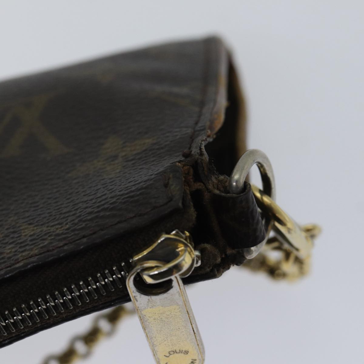 LOUIS VUITTON Monogram Sophie Accessory Pouch 2way M40158 LV Auth hk1613