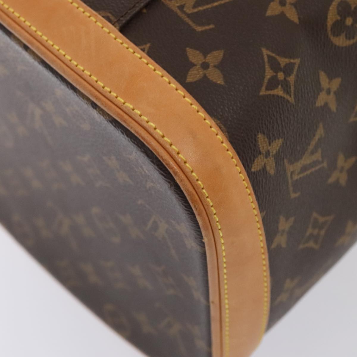 LOUIS VUITTON Monogram Nice Hand Bag M47280 LV Auth hk1620