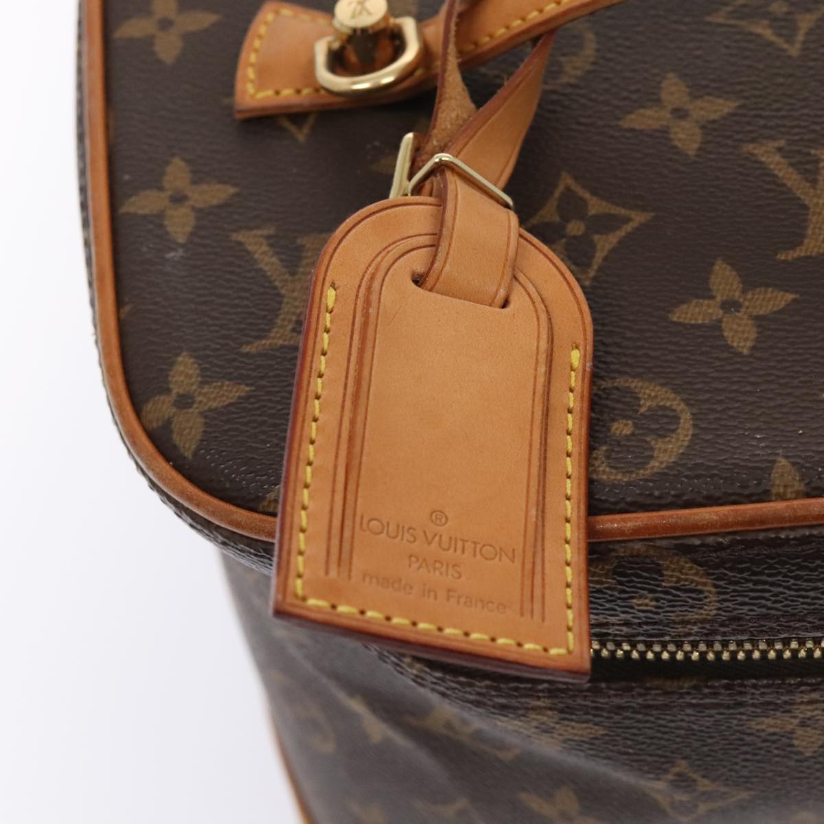 LOUIS VUITTON Monogram Nice Hand Bag M47280 LV Auth hk1620