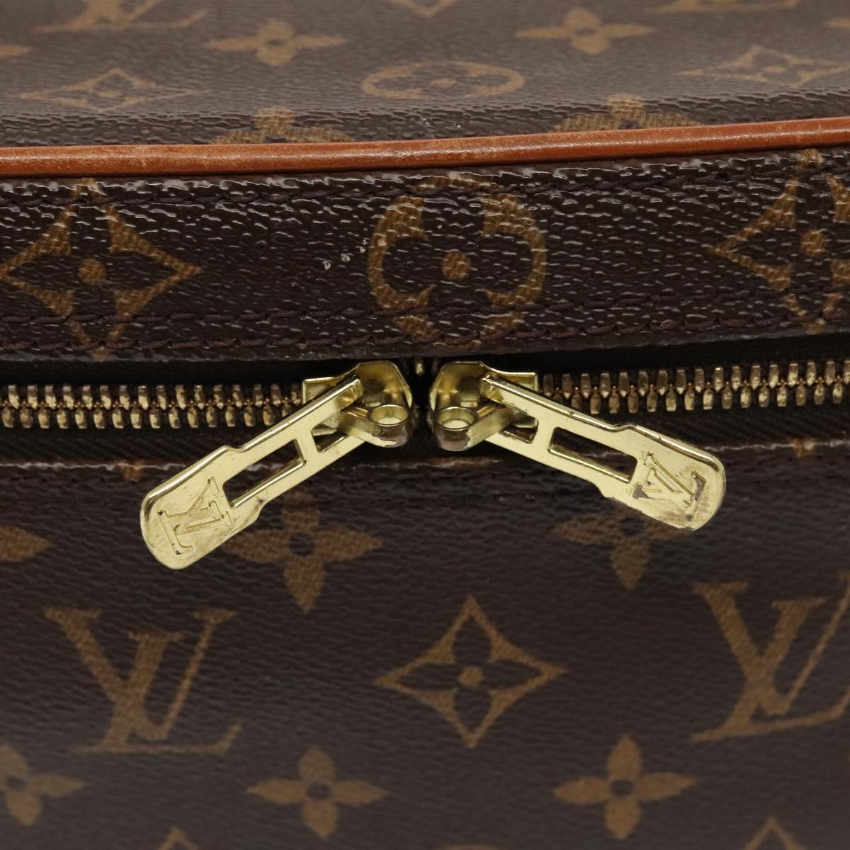 LOUIS VUITTON Monogram Nice Hand Bag M47280 LV Auth hk1620