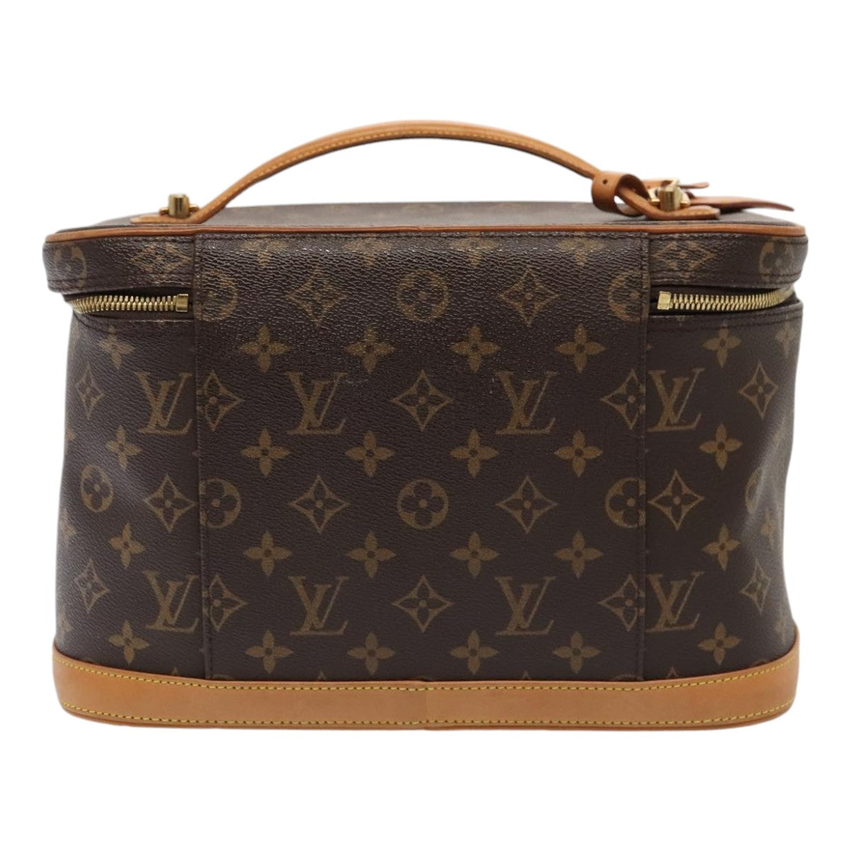 LOUIS VUITTON Monogram Nice Hand Bag M47280 LV Auth hk1620