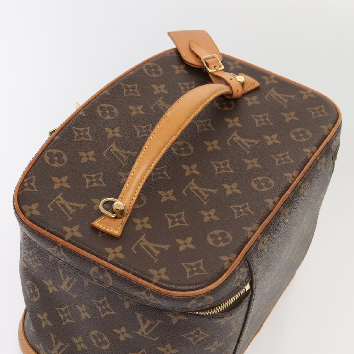 LOUIS VUITTON Monogram Nice Hand Bag M47280 LV Auth hk1620