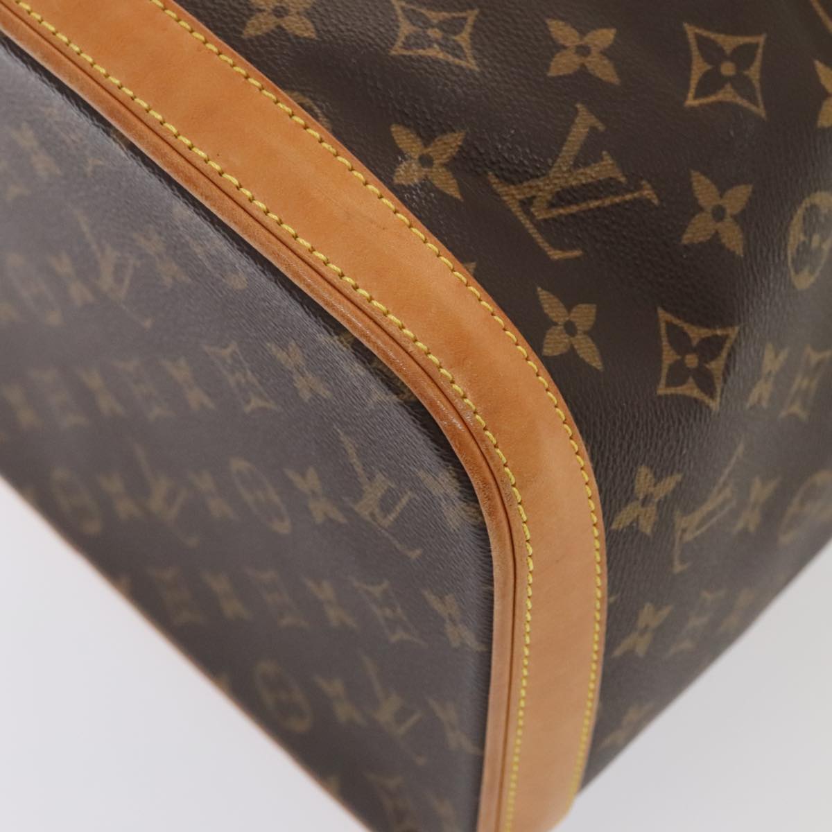 LOUIS VUITTON Monogram Nice Hand Bag M47280 LV Auth hk1620