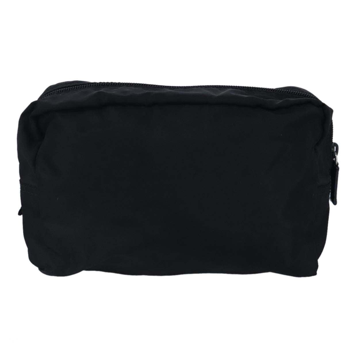 PRADA Pouch Nylon Black Auth hk1777