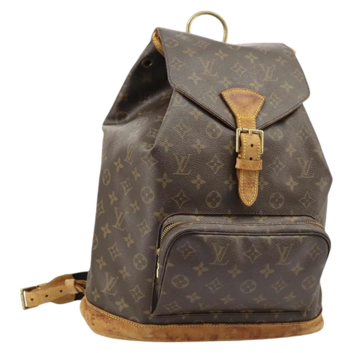 LOUIS VUITTON Monogram Montsouris GM Backpack M51135 LV Auth hk1819