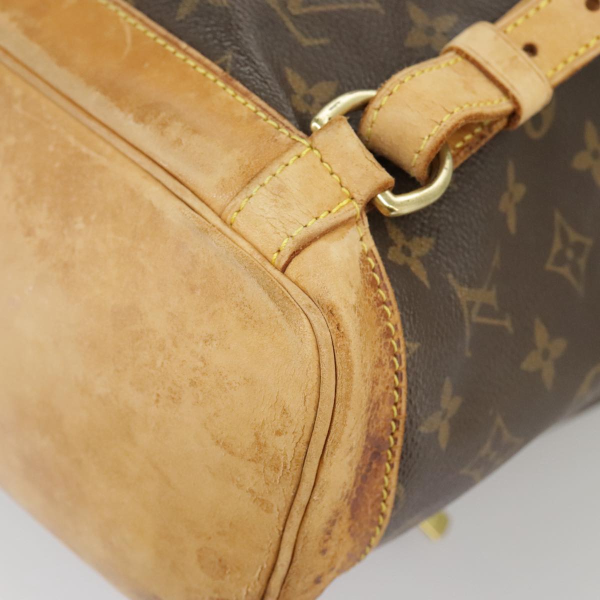 LOUIS VUITTON Monogram Montsouris GM Backpack M51135 LV Auth hk1819